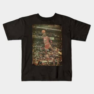 Michael Jordan :: Vintage Kids T-Shirt